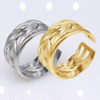 Rozsdamentes acél Finger Ring, 304 rozsdamentes acél, divat ékszerek & egynemű, több színt a választás, 9mm, Által értékesített PC