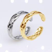 Stainless Steel Finger Ring 304 Stainless Steel Vacuum Ion Plating fashion jewelry & for woman 5mm Sold By PC