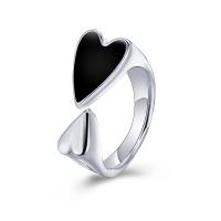 Zinklegierung Fingerring , Modeschmuck & unisex & Emaille, frei von Nickel, Blei & Kadmium, 10mm, Größe:6, verkauft von PC