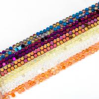 Kristály gyöngyök, Kerek, csiszolt, DIY & különböző méretű a választás & sokoldalú, több színt a választás, Naponta eladott Kb 14.96 inch Strand