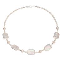 Natuurlijke zoetwater parelsnoer, mode sieraden & voor vrouw, Per verkocht Ca 16.93 inch Strand