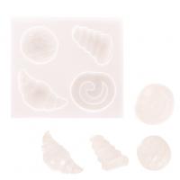 Set di stampe epossidici fai da te, silicone, DIY, 96x106x18mm, Venduto da PC