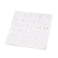 Set di stampe epossidici fai da te, silicone, DIY, bianco, 135x135x5mm, Venduto da PC