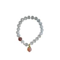 pierre gemme bracelet, fruitcéréale, différents matériaux pour le choix & pour femme, 10mm, Longueur Environ 8.6 pouce, Vendu par PC