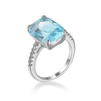 Bague Zircon cubique en laiton, Motif géométrique, Placage de couleur platine, normes différentes pour le choix & pour femme & avec zircone cubique, protéger l'environnement, sans nickel, plomb et cadmium, Taille:6-10, Vendu par PC