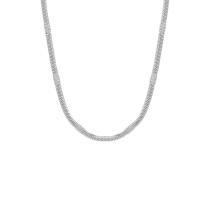 Catena collana, 304 acciaio inox, with 1.96 inch extender chain, catena del serpente & per la donna, nessuno, Lunghezza Appross. 15.74 pollice, Venduto da PC