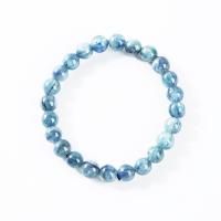 cianita Pulsera, Esférico, unisexo & diverso tamaño para la opción, azul, longitud aproximado 18 cm, Vendido por UD