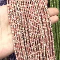 Mješoviti Gemstone perle, Dragi kamen, Trg, možete DIY & različiti materijali za izbor, više boja za izbor, 2x2mm, Prodano Per Približno 14.96 inčni Strand