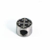 Koraliki ze stali nierdzewnej Duży Hole, Stal nierdzewna 304, obyty, DIY, 11.20x8mm, otwór:około 4.6mm, sprzedane przez PC