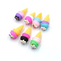 Mobile Phone DIY Decoration Polymer Clay Ice Cream Approx Sold By Bag