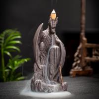 Backflow Incense Burner Purple Clay handmade for home and office & durable Sold By PC