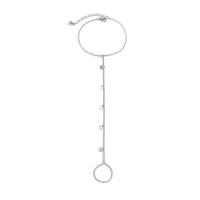 ottone Cavigliera, with 5cm extender chain, placcato, gioielli di moda & regolabile & per la donna, nessuno, assenza di nichel,piombo&cadmio, Lunghezza 20 cm, Venduto da PC