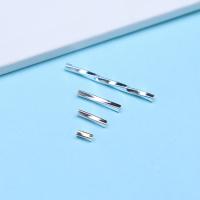 925 sterling zilver positionering Tube, gepolijst, verschillende grootte voor keus, oorspronkelijke kleur, Verkocht door PC