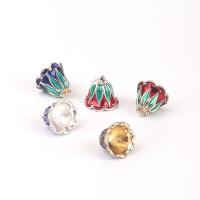 Zinc Alloy Jewelry Beads plated DIY & enamel nickel lead & cadmium free Sold By PC