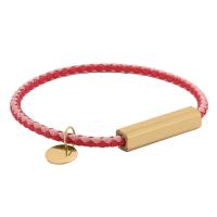 PU Schnur Armbänder, PU Leder, mit 304 Edelstahl, unisex & verschiedene Größen vorhanden, keine, verkauft von PC