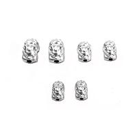 99.9% Sterling Silver Spacer Bead polished original color Sold By PC