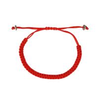 Braccialetti acrilici, acrilico, unisex & intrecciato, rosso, Lunghezza Appross. 7-11.8 pollice, Venduto da PC