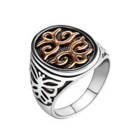 Zinklegering ringen, Zinc Alloy, antiek zilver plated, mode sieraden & uniseks & verschillende grootte voor keus, nikkel, lood en cadmium vrij, Verkocht door PC