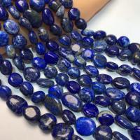 Lapis lazuli Gyöngyök, Lazurit, Nuggets, csiszolt, DIY, lazurit, 10-14mm, Naponta eladott Kb 14 inch Strand