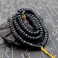 Pulsera Mala, Coco, Tallado, diverso tamaño para la opción, Negro, Vendido por UD