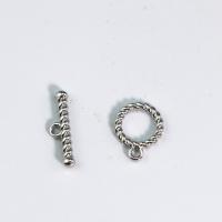 Zink Alloy togglelås, DIY, nickel, bly och kadmium gratis, 22mm,13.9mm, Säljs av Par