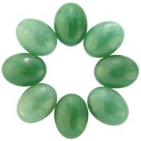 Cabochons en pierres précieuses, aventurine vert, poli, normes différentes pour le choix, Vendu par PC