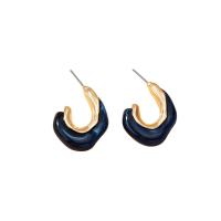 Pendientes de Perno de Aleación de Zinc, Acrílico, con aleación de zinc, chapado en color dorado, para mujer, más colores para la opción, 26.04x32.76mm, Vendido por Par