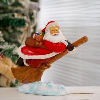 Hars Kerstversiering ornamenten, Kerstman, handgemaakt, Cute, 255x100x195mm, Verkocht door PC