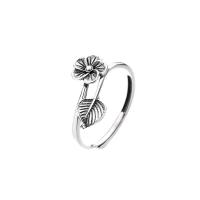 Sterling Silver Jewelry Finger Ring, 925 argento sterlina, Regolabile & per la donna, argento, Venduto da PC