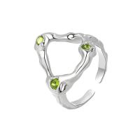 ottone Anelli Cuff, placcato color platino, Regolabile & per la donna & cavo, Venduto da PC