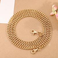 Iron Bag Straps gold color plated DIY nickel lead & cadmium free Length Approx 1.18 m Sold By PC