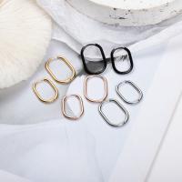 Stainless Steel Lever Terug Earring, 304 roestvrij staal, mode sieraden & uniseks & verschillende grootte voor keus, meer kleuren voor de keuze, Verkocht door pair