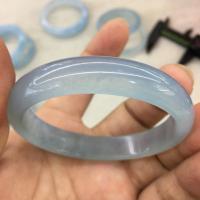 Aquamarine Bangle, Donut, snasta, do bhean, gorm farraige, inner diameter: 53~58mm, Díolta De réir PC