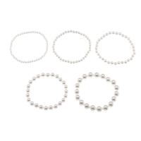 Bracelet en plastique, perle de plastique, 5 pièces & bijoux de mode & pour femme, Longueur Environ 6.3 pouce, Vendu par fixé