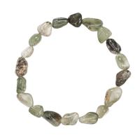 Gemstone karkötő, Természetes kő, a nő, zöld, nikkel, ólom és kadmium mentes, Hossz Kb 16 cm, Által értékesített PC