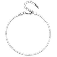 Sterling Silber Armbänder, 925er Sterling Silber, platiniert, Modeschmuck & für Frau, originale Farbe, 210mm, verkauft von PC