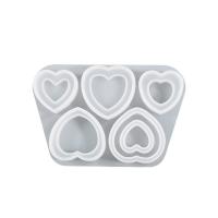 Set di stampe epossidici fai da te, silicone, DIY, bianco, 135x90x14mm, Venduto da PC