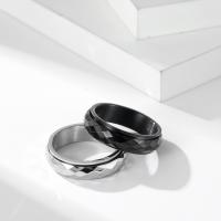 Edelstahl Ringe, 304 Edelstahl, poliert, Modeschmuck & unisex & verschiedene Größen vorhanden, keine, 6mm, verkauft von PC