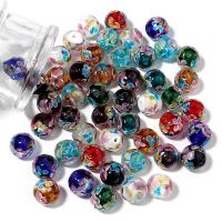 Abalorios de Cristal de Murano Estilo Millefiori, Esférico, Bricolaje, más colores para la opción, 12mm, aproximado 10PCs/Bolsa, Vendido por Bolsa