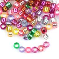 Plastic Kralen, DIY, meer kleuren voor de keuze, 6x4.20mm, Ca 100pC's/Bag, Verkocht door Bag