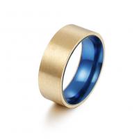 Titanium Steel Finger Ring Vacuum Ion Plating fashion jewelry & for man Sold By PC