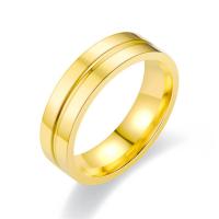 Anillos para Parejas, Partículas de acero, unisexo & diverso tamaño para la opción & diferentes estilos para la opción, más colores para la opción, 6mm, Vendido por UD