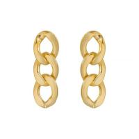 Lo zinco in lega Stud Earring, lega in zinco, placcato, per la donna & cavo, nessuno, 12x36mm, Venduto da coppia