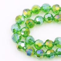 Crystal Beads Round polished DIY & faceted Sold By Strand