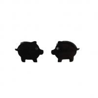 Stainless Steel Stud Earrings 304 Stainless Steel Pig Vacuum Ion Plating fashion jewelry & for woman Sold By Pair