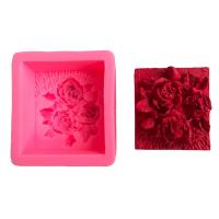 Set di stampe epossidici fai da te, silicone, DIY, rosa, 70x46x41mm, Venduto da PC