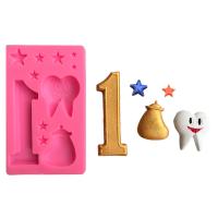 Set di stampe epossidici fai da te, silicone, DIY, rosa, 63x101x10mm, Venduto da PC