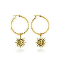 Zinc Alloy Drop Earrings plated fashion jewelry & for woman Sold By Pair