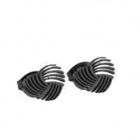 Stainless Steel Stud Earrings 304 Stainless Steel Heart Vacuum Ion Plating fashion jewelry & for woman Sold By Pair