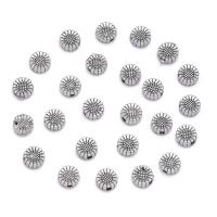 Zink Alloy Flower Pärlor, Blomma, antik silver pläterad, DIY, nickel, bly och kadmium gratis, 5.50mm, Ca 100PC/Bag, Säljs av Bag